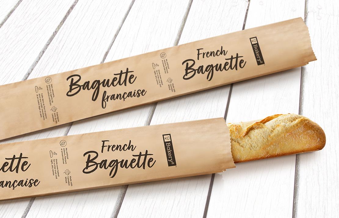 Baguette française en sac Bakery2