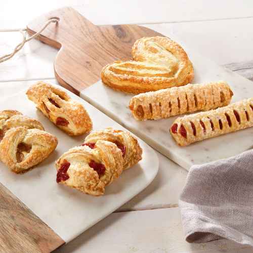 Une sélection de pâtisseries feuilletées Upper Crust