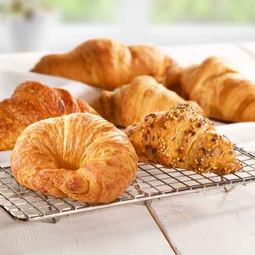 A selection of Upper Crust croissants