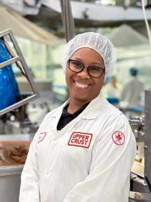 Portrait of Upper Crust team member Gisela Alfred