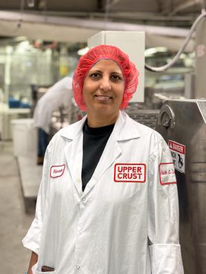 Portrait of Upper Crust team member Palwinder Kular