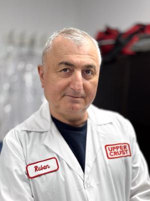 Portrait of Upper Crust team member Ruben Galstyan